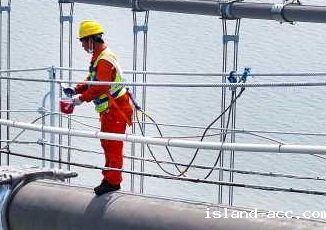 松花江特大桥检修米兰app下载官网安卓版安装保护工人安全