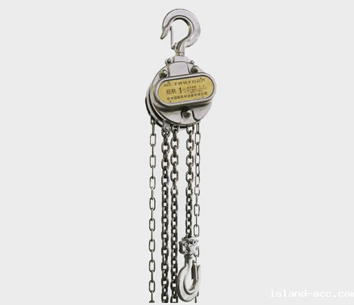 海洋化工场所不锈钢手拉葫芦起重设备